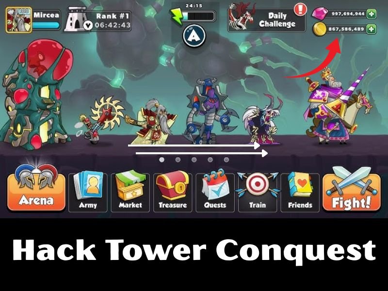 Điểm nổi bật và các bản cập nhật mới Tower Conquest