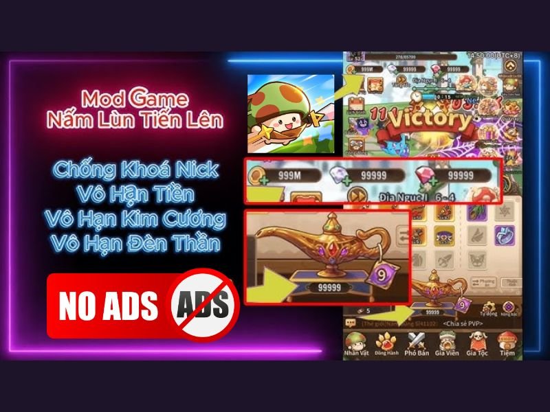 Điểm nổi bật và cập nhật mới nhất Nấm Lùn Tiến Lên