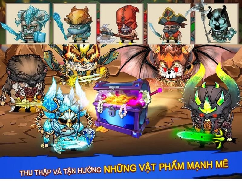 Điểm nổi bật và cập nhật mới trong Tiny Gladiators