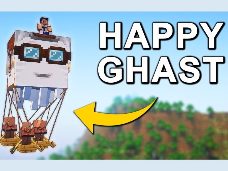 Sinh vật bay thân thiện: Happy Ghast